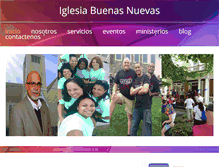 Tablet Screenshot of mibuenasnuevas.com